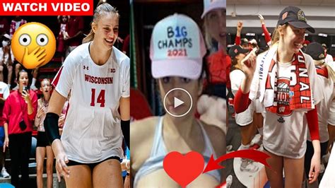 wisconsin volleyball leak|Volleyball